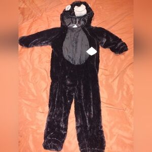 Target Monkey Gorilla Dream Play Pretend Plush One Piece  Size 2T - 3T Black